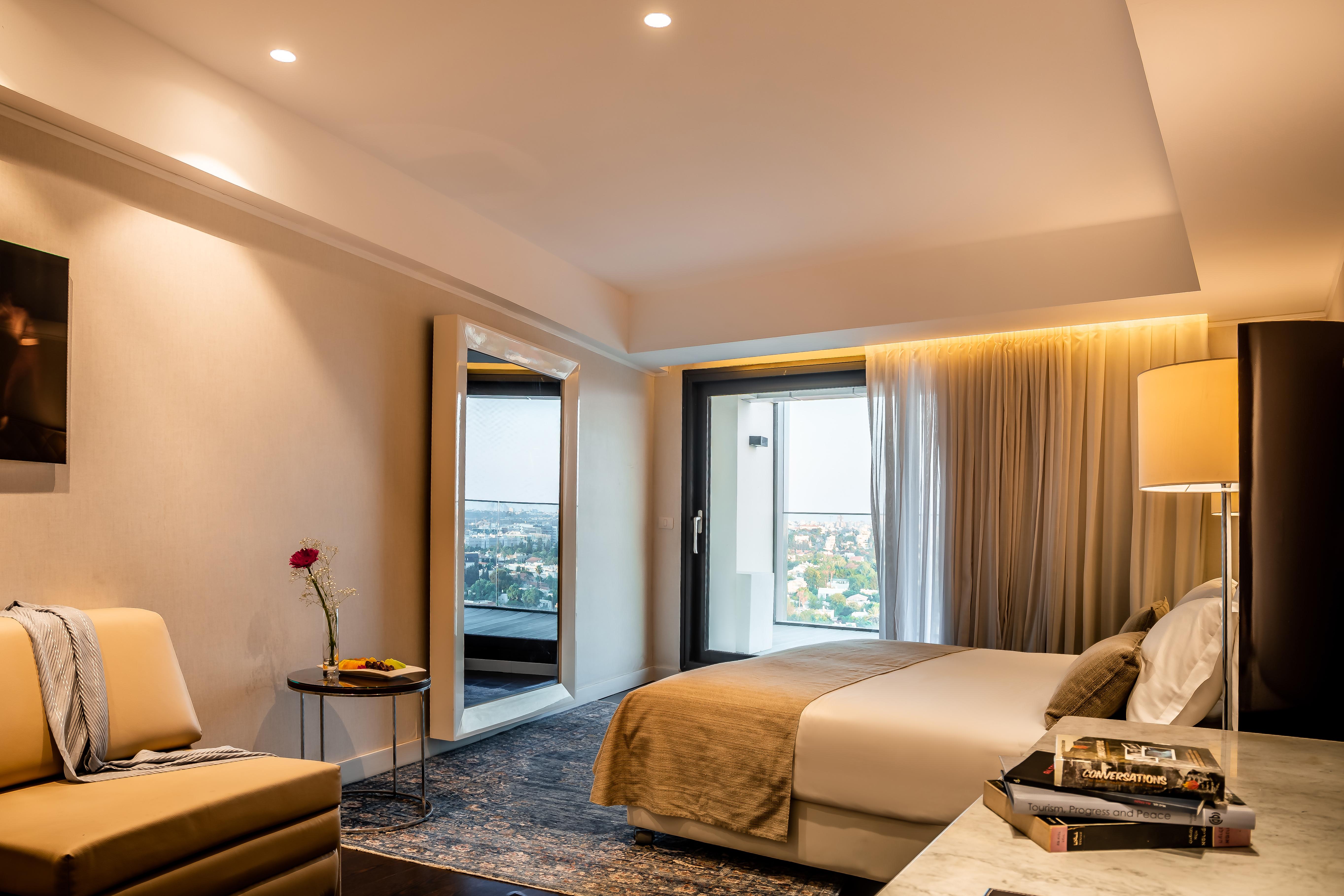 ダニエル ヘルツリーヤ ホテル Herzelia エクステリア 写真 A bedroom at the hotel
